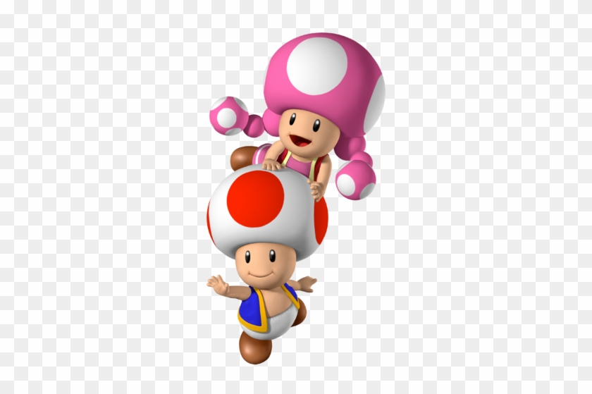 ~toad~ ~toadette~ - Mario Toad And Toadette #1236848