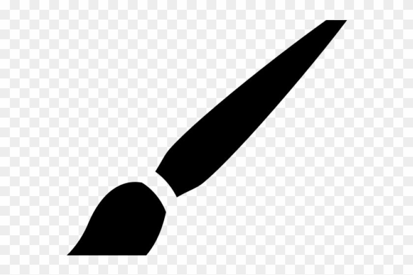 Paint Brush Clipart Icon - Paintbrush Icon No Background #1236852