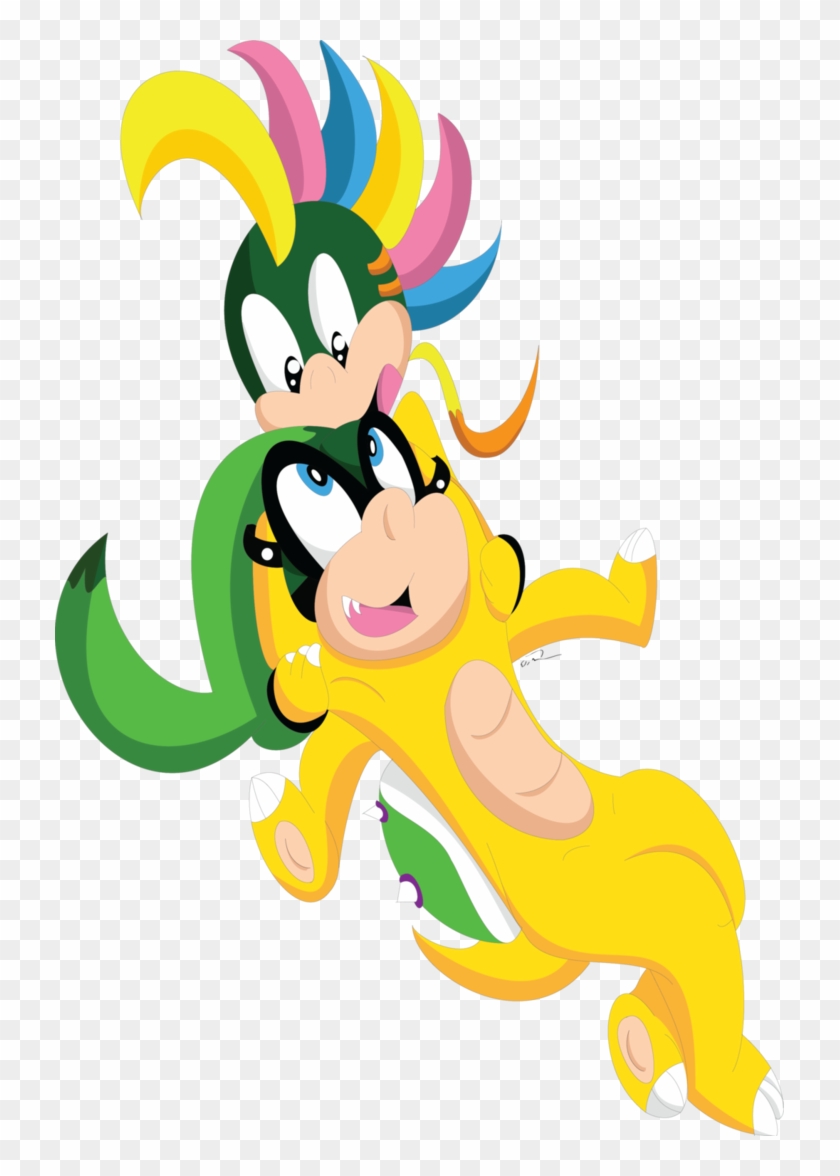Mario Kart 8 Koopalings Animal Clip Art - Cartoon #1236860