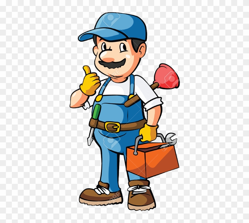 Plumber Plumbing Clip Art - Clip Art Of Plumber #1236884