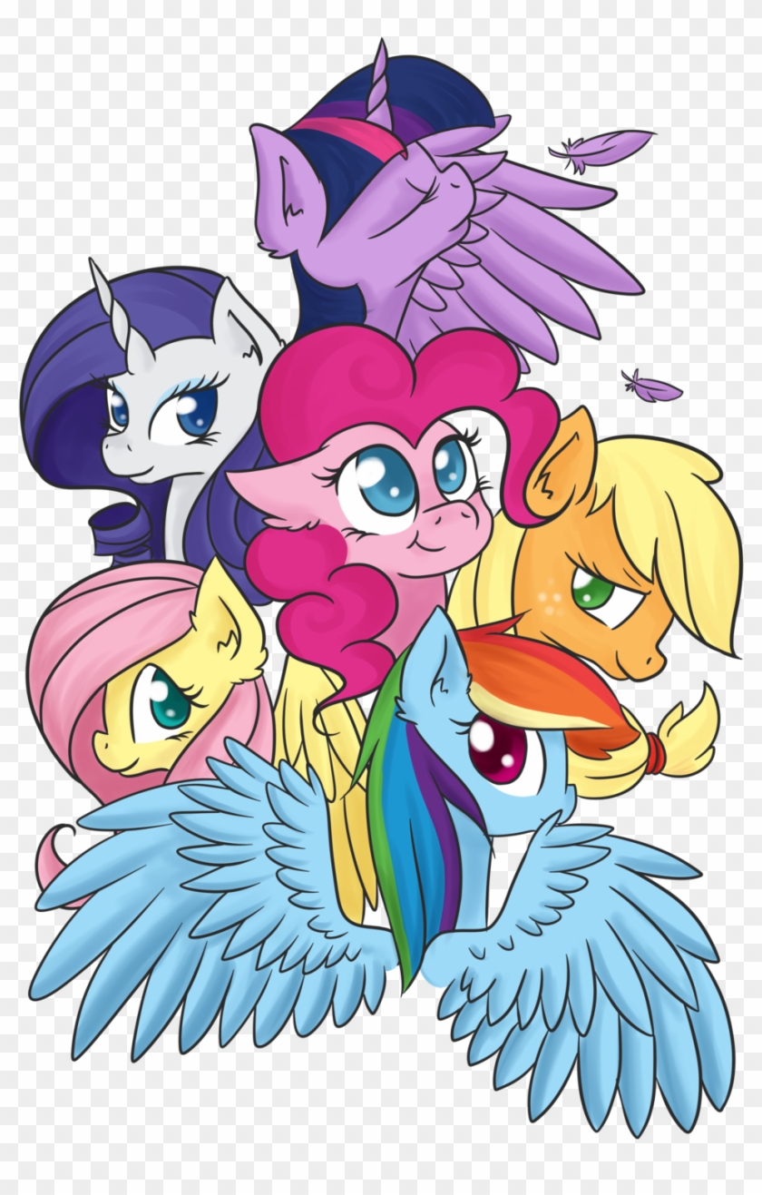 Mane Six By Eljonek Mane Six By Eljonek - My Little Pony Equestria Girls #1237009