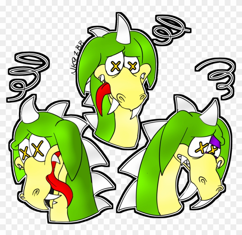 Three Heads, Six X's By Ninjakitteh97 - Cartoon #1237028