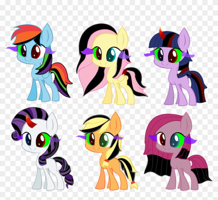 Mane Six X Sombra Adopts Open By Artsipikachu - Cartoon #1237051