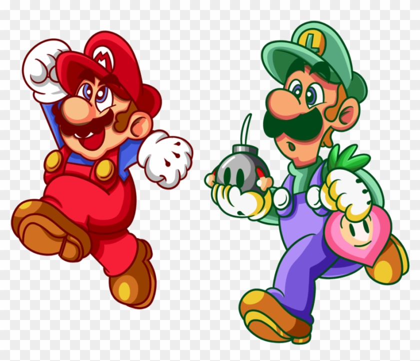 Smb1 Mario And Smb2 Luigi By Cosmictangent92 - Smb1 Luigi #1237191