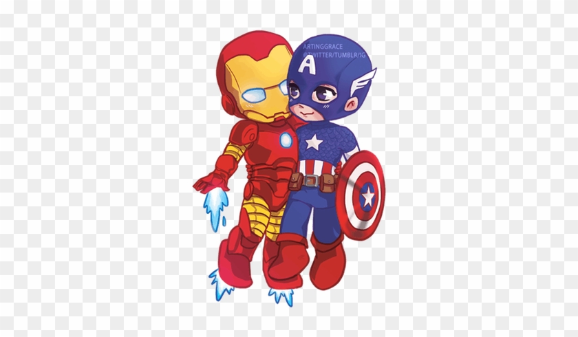 Cartoon Iron Man Clipart - Clip Art #1237210