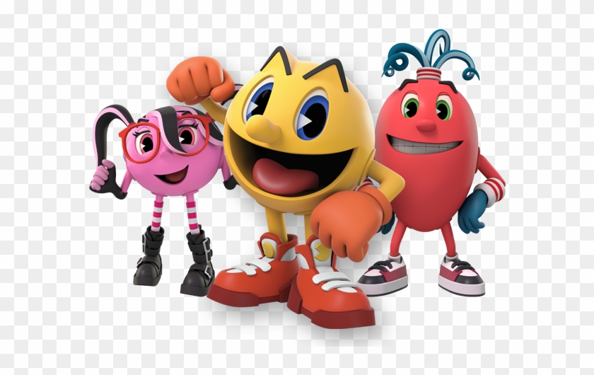 Pac-man Spiral Cylindria & Zachary - Pac Man And The Ghostly Adventures Characters #1237237