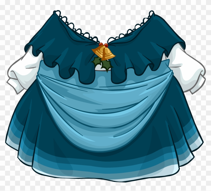 Caroler's Dress - Club Penguin Dress #1237252