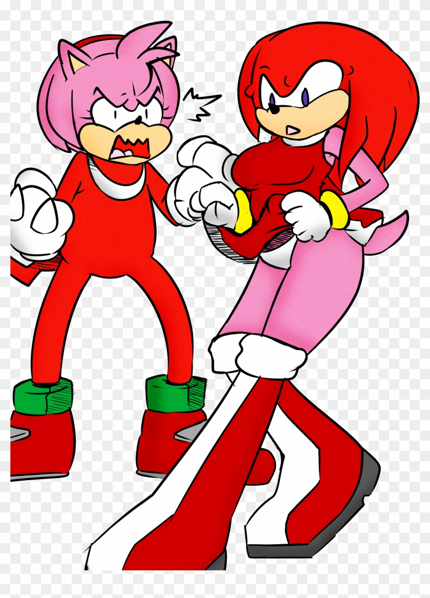 Matt And Nat Sonic Swap - Amy And Rouge Clothes Swap #1237307