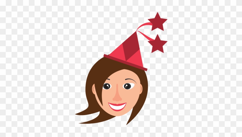 Woman Celebrating Cartoon - Illustration #1237302