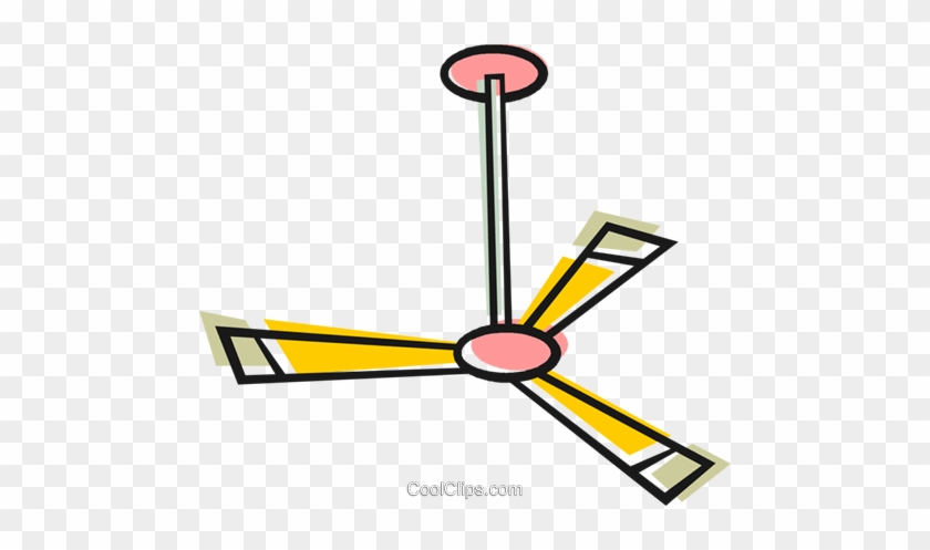 Fans Clipart Ceilling - Ceiling Fan Vector Png #1237386