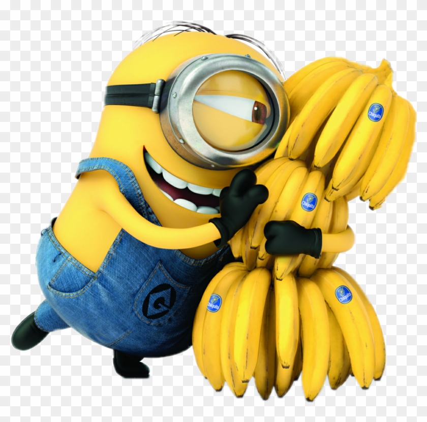 Meu Malvado Favorito Minions E As Bananas Png - Minion Stickers For Messenger #1237392