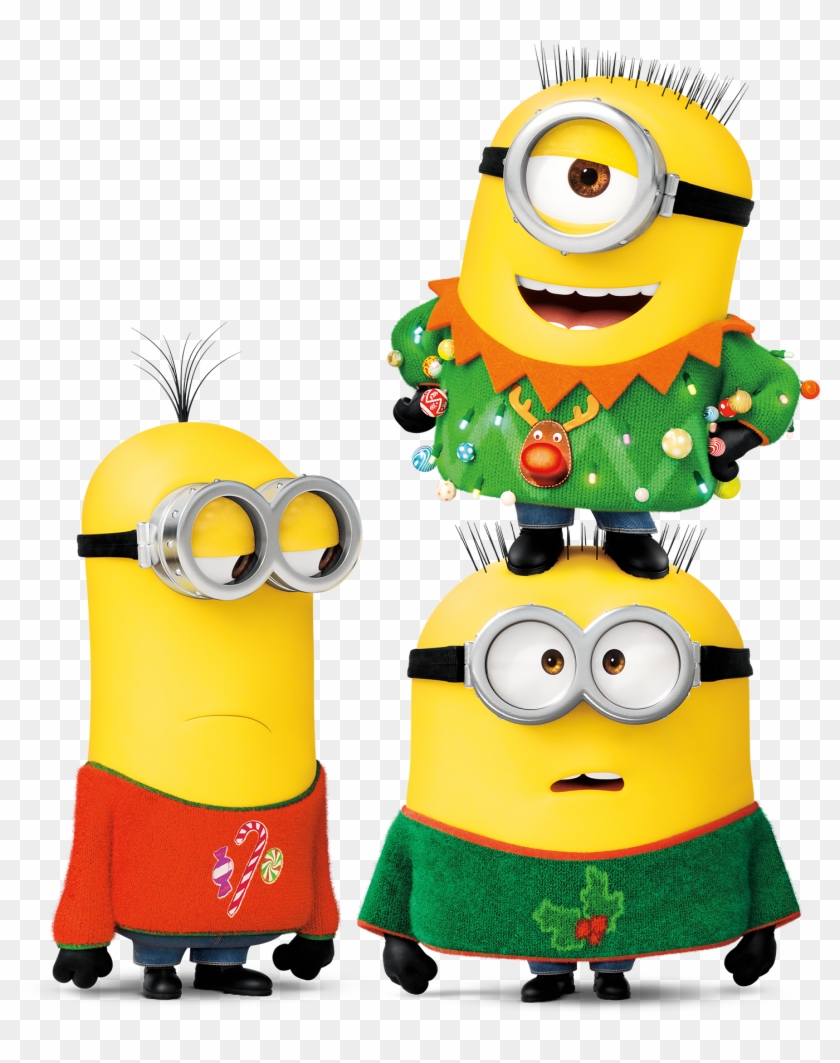 Dm3 Holiday Stacked-minions - Dm3 Holiday Stacked-minions #1237405