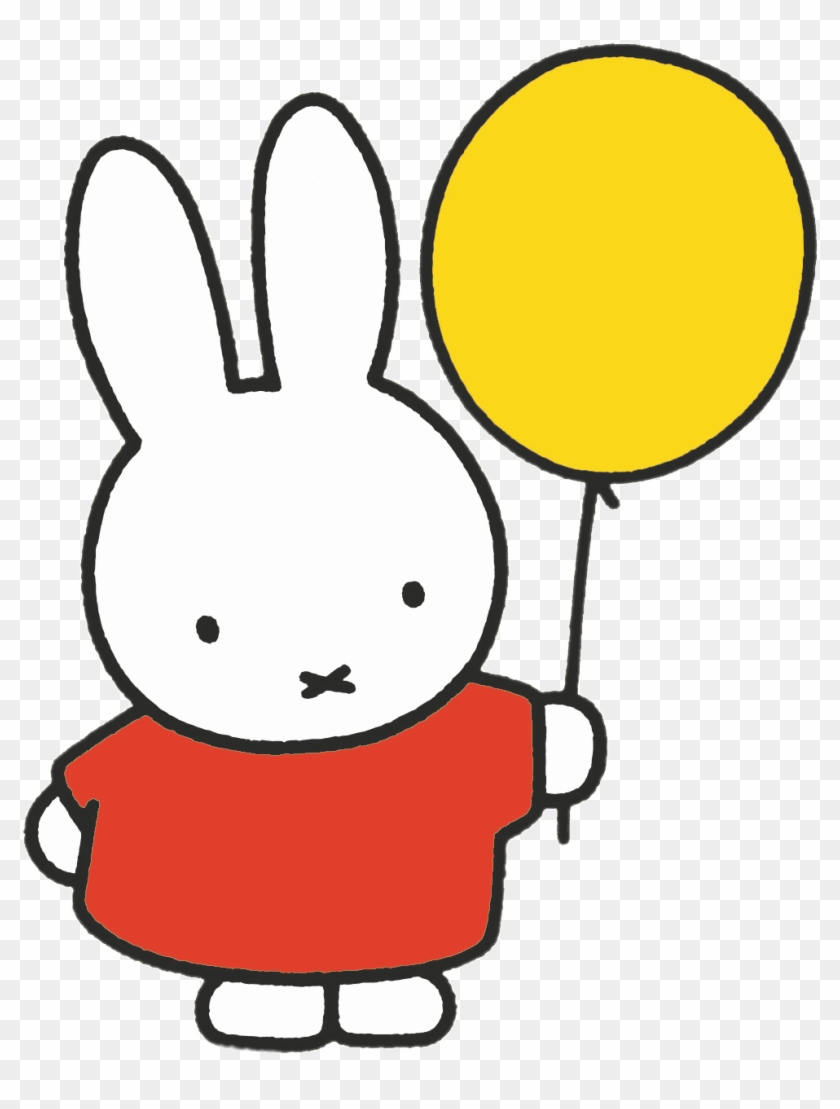 Miffy Yellow Balloon Download In Png Format - Miffy With Balloon #1237418