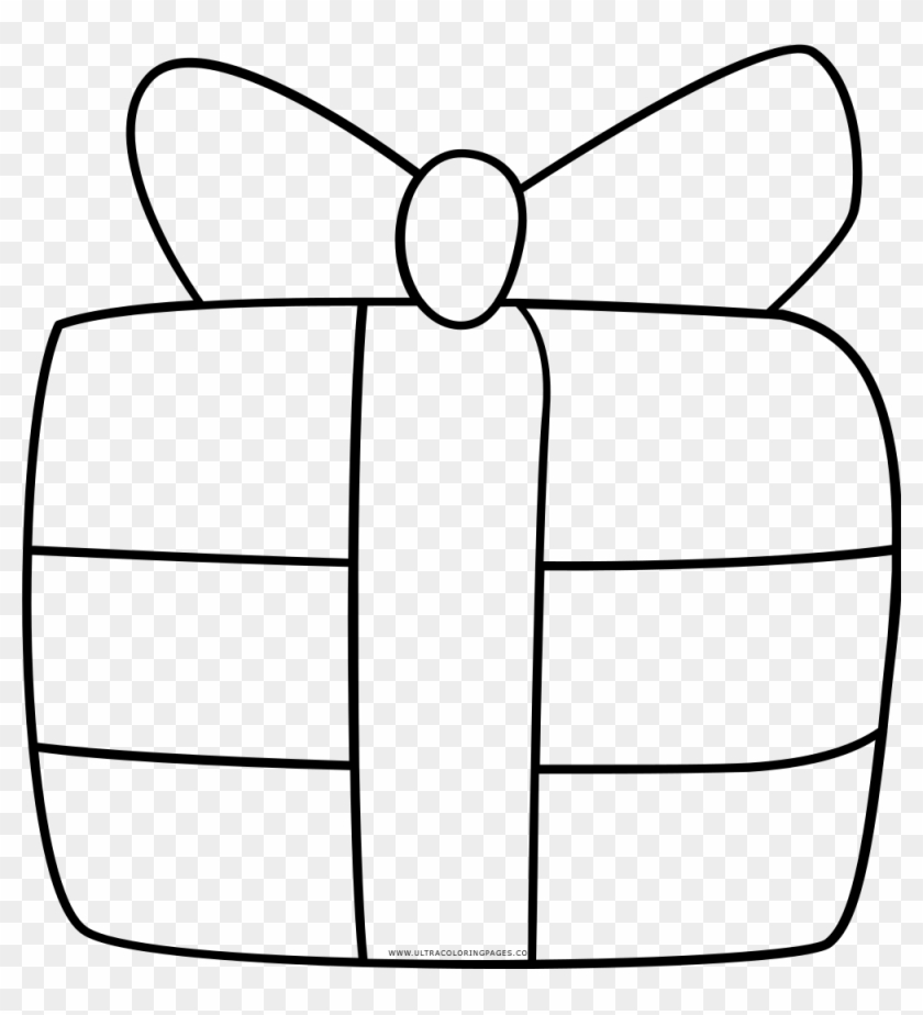 Gift Coloring Page - Coloring Book #1237507