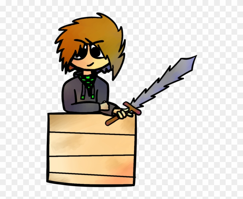 Minecraft Hunger Games Bandit By Pigdudedoodles - Cartoon #1237658