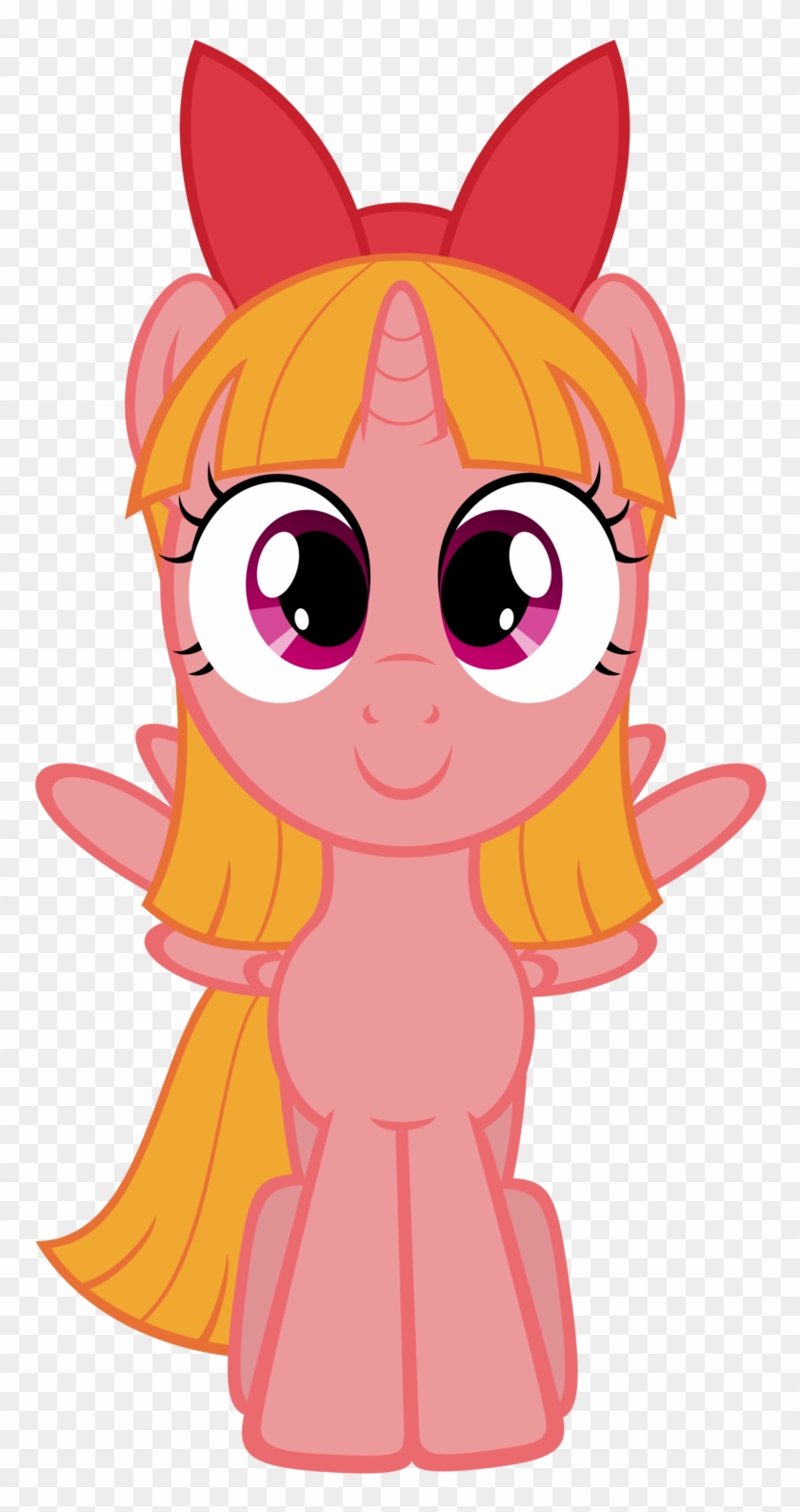 Power Puff Fillies - Blossom As A Pony #1237742