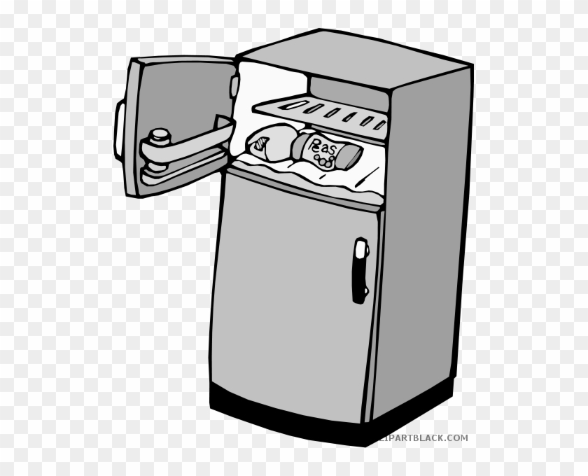 Fridge - Freezer In Refrigerators Clipart #1237825