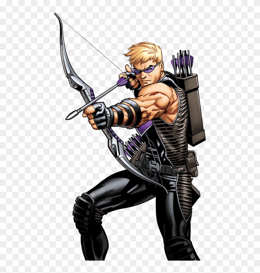 802 - Hawkeye Avengers Assemble Png #1237871