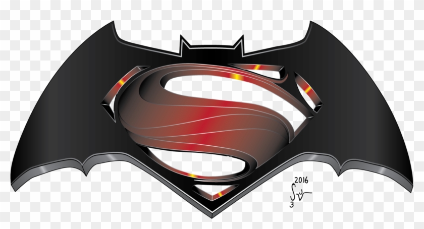 Batman V Superman Logo Revisited By Sjvernon - Batman V Superman Dawn Of Justice Logo #1237946
