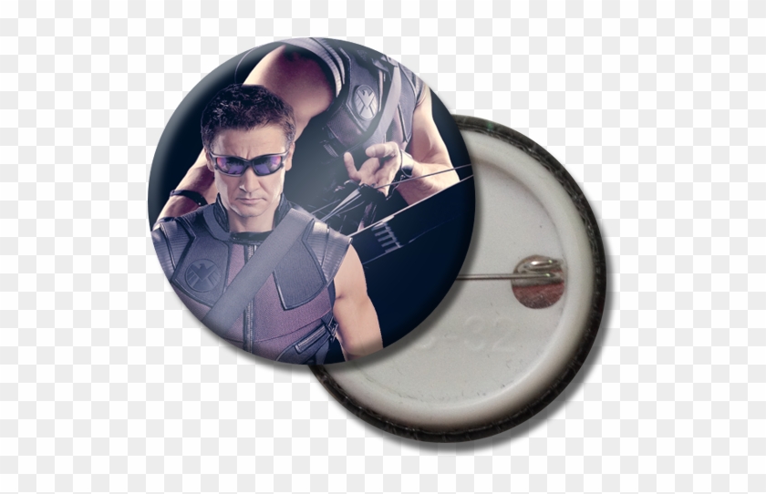 Hawkeye Button Pin - Badge #1237950