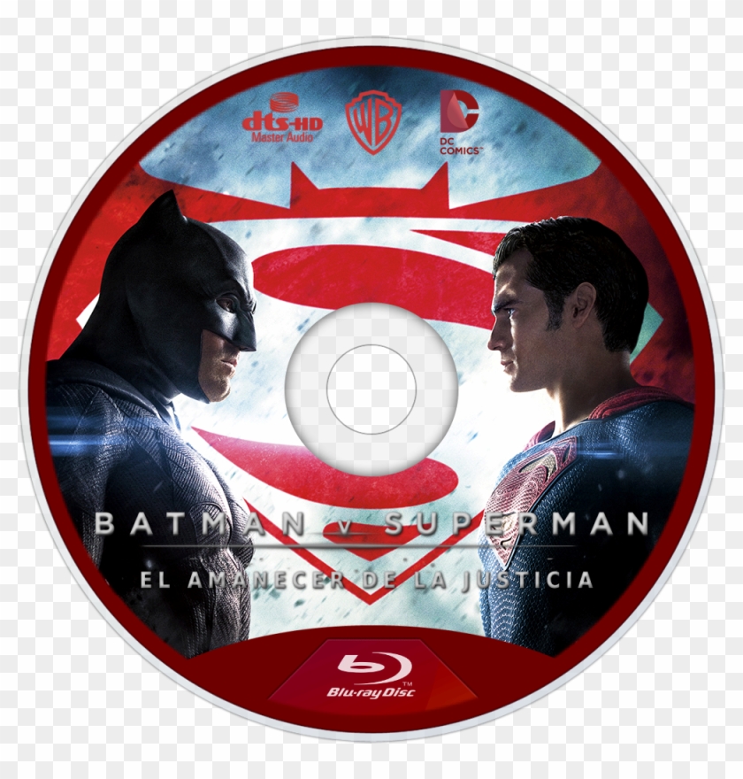 Batman V Superman Dawn Of Justice Home Facebook - Batman Vs Superman Blu  Ray Disc - Free Transparent PNG Clipart Images Download
