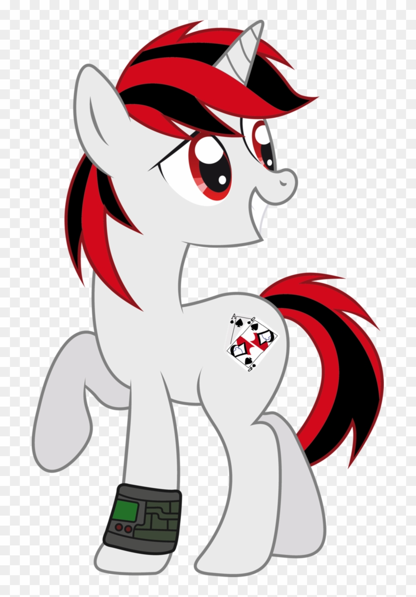 Blackjack By Candy-muffin - Fallout Equestria Blackjack Stamp #1238034