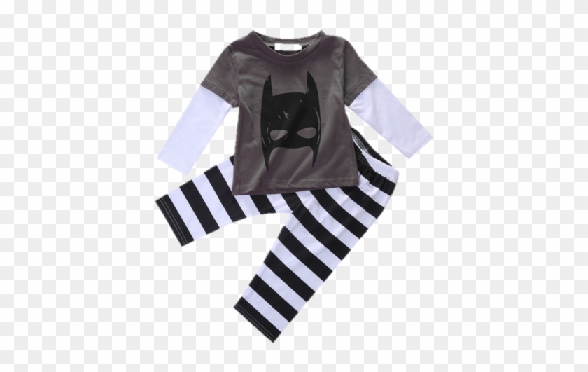 Baby Boy Batman 2pcs Set Www - Stylesilove Baby Boy Long Sleeved Batman Shirt #1238075