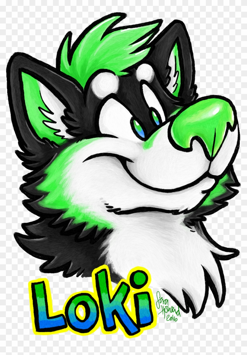 Loki Badge - Cartoon #1238094