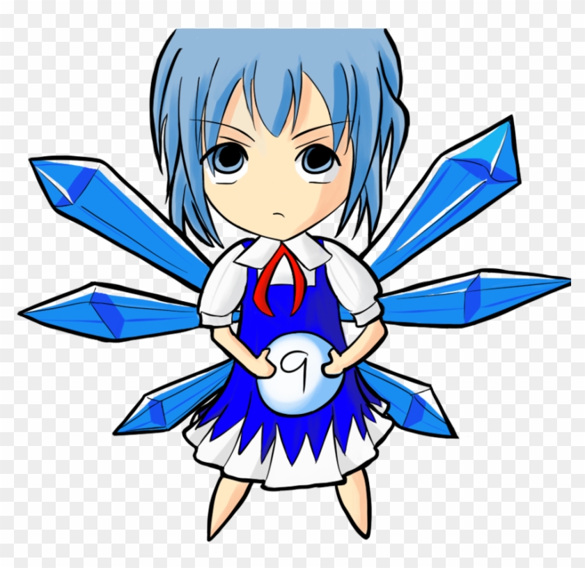 Cirno's Perfect Snowball Nobg By Uitimate - Cartoon #1238155