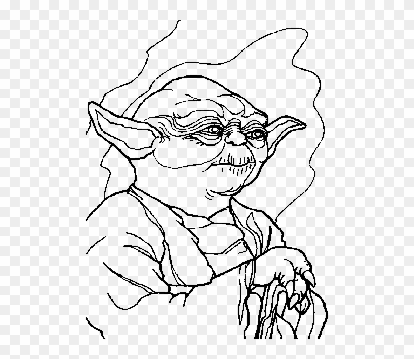 Star Wars Coloring Page Yoda Coloring Page All Kids - Coloring Sheet Star Wars Free Printables #1238206