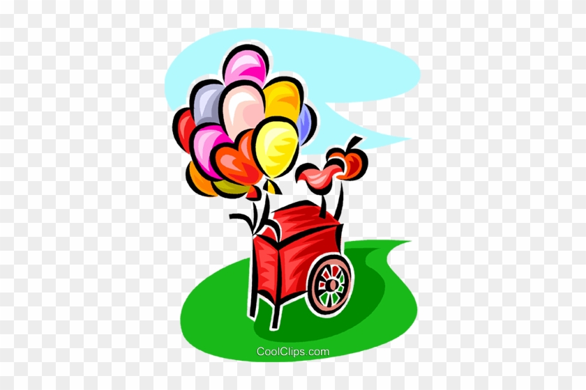 Cart Clipart Balloon - Cart Clipart Balloon #1238261