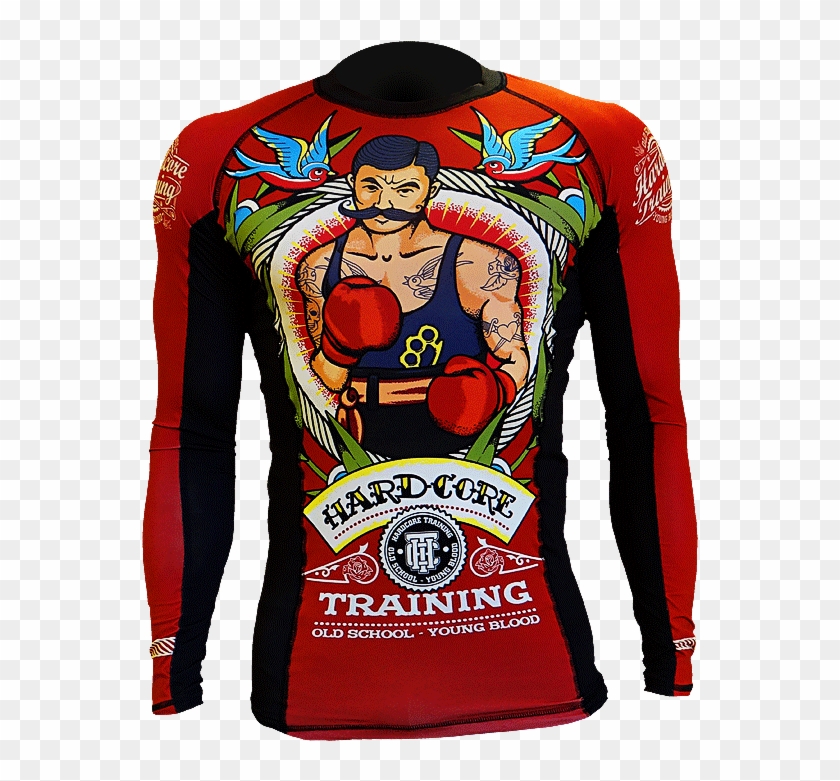 Рашгард Hardcore Training Old Tattoo - Tattoo Rash Guard #1238370