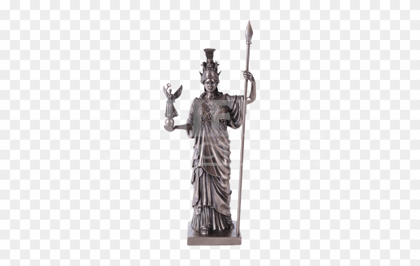 The Greeks Also Prayed At Home In Their Courtyards - Athena Greek Goddess Statue #1238401