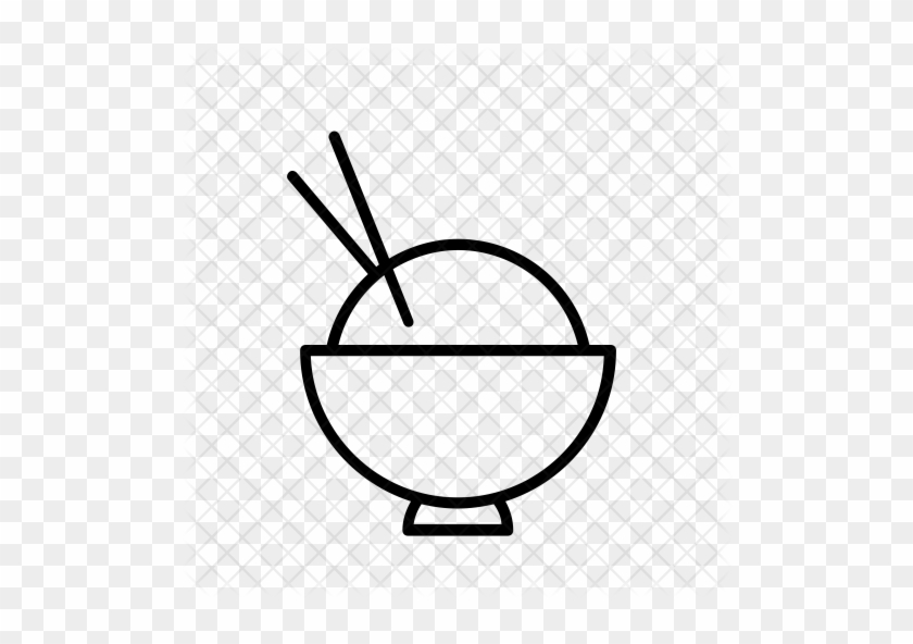 Rice Bowl Icon - Rice #1238517