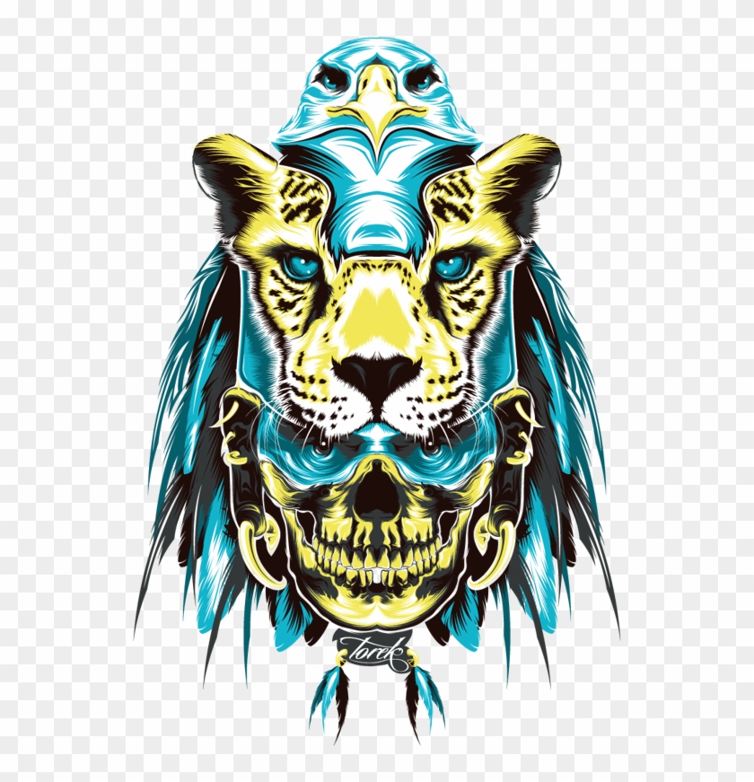 Tezcatlipoca By Torek Dg, Via Behance - Tezcatlipoca On Behance #1238612