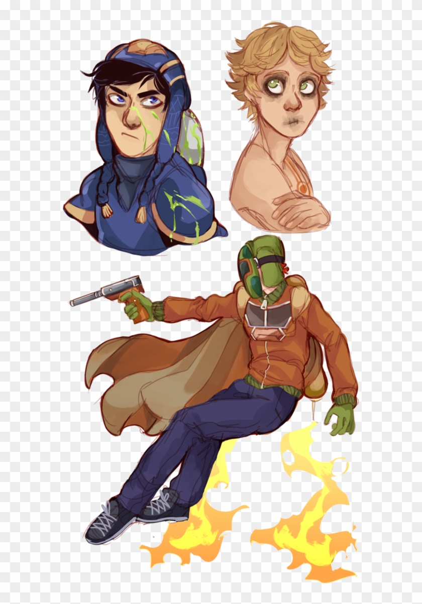 [sketch Dump] South Park Sci Fi Dudes By M F W - South Park Phone Destroyer Bounty Hunter Kyle #1238643