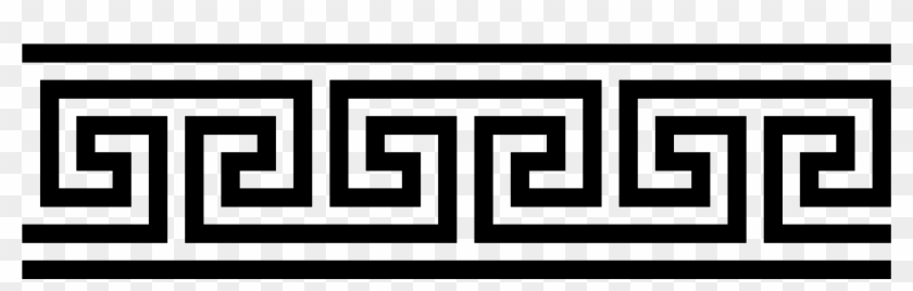 Ancient Greek Meander 5 Icons Png Free Png And Icons - Greek Clip Art #1238784