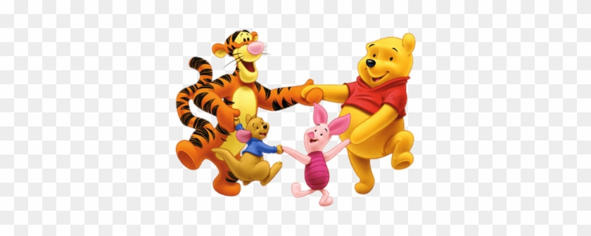 Winnie The Pooh And Friends Playing #1238839