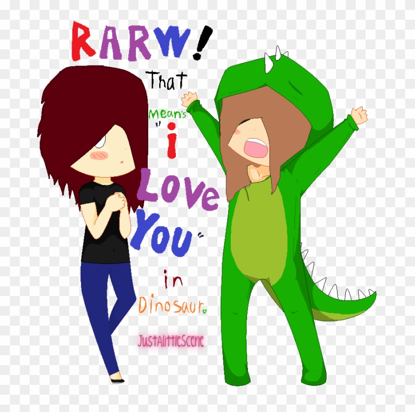 I Love You Katie By Justalittlescene - Rawr Means I Love You #1238880