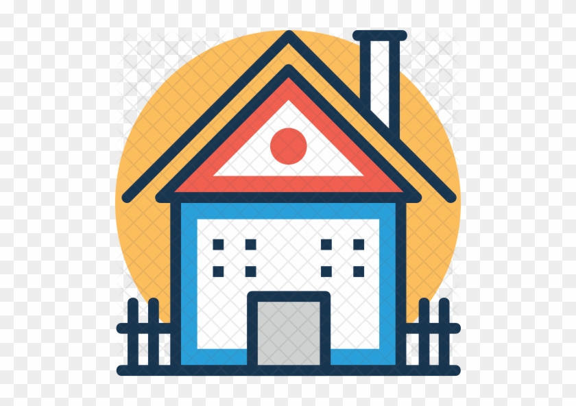 Rural House Icon - House #1238910
