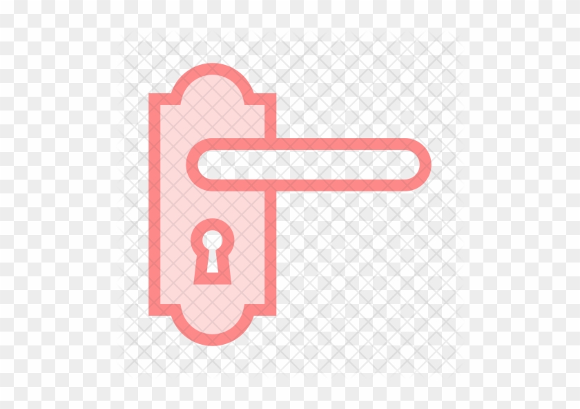 Door Handle Icon - Lock #1239044
