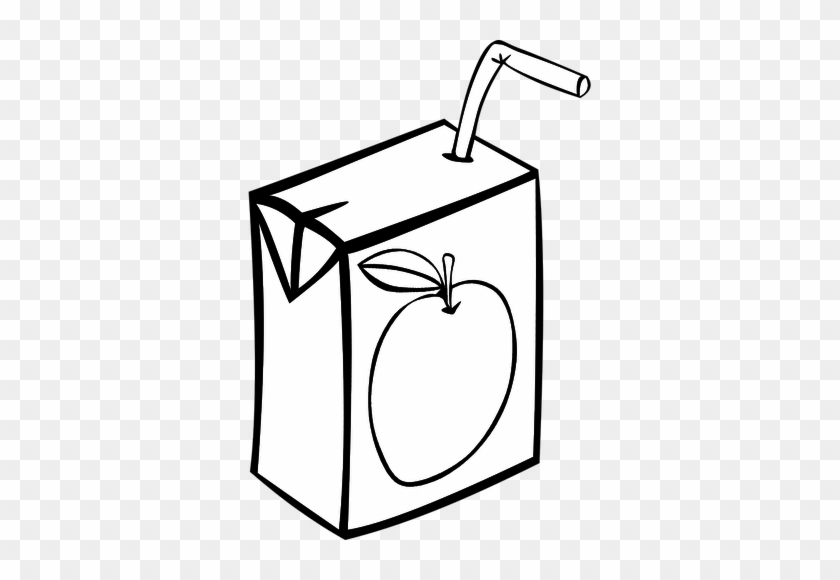 Apple Juice Box Vector Image - Juice Drawing #1239157
