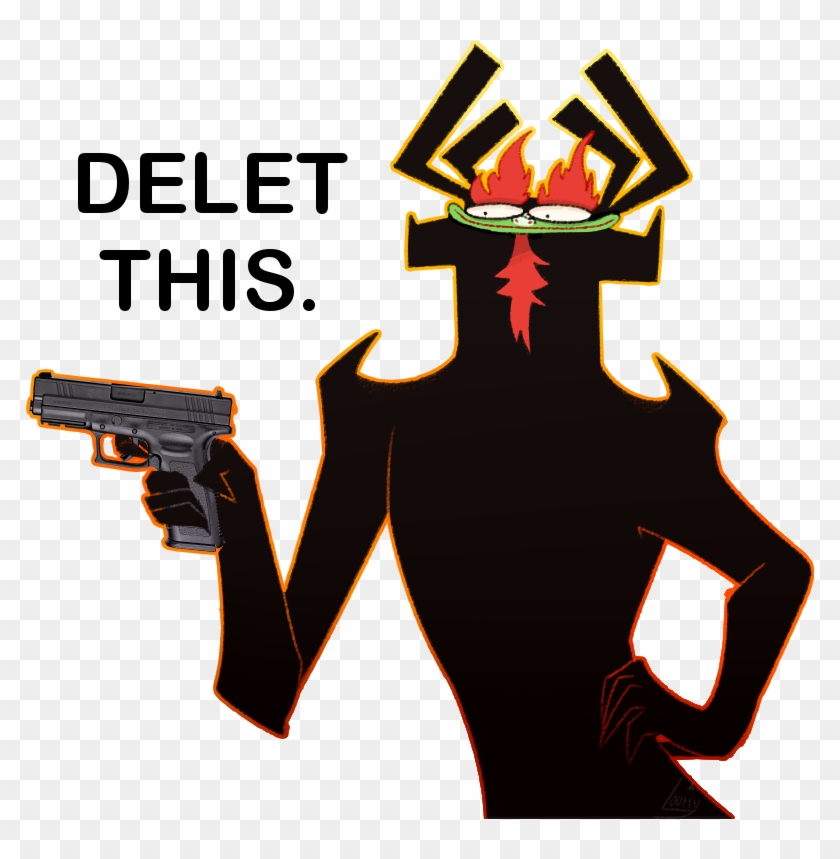 Delet This Fictional Character Clip Art - Samurai Jack Aku Png #1239167