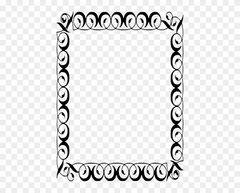 Clip Art Borders Funeral Page - Border For A Card #1239236