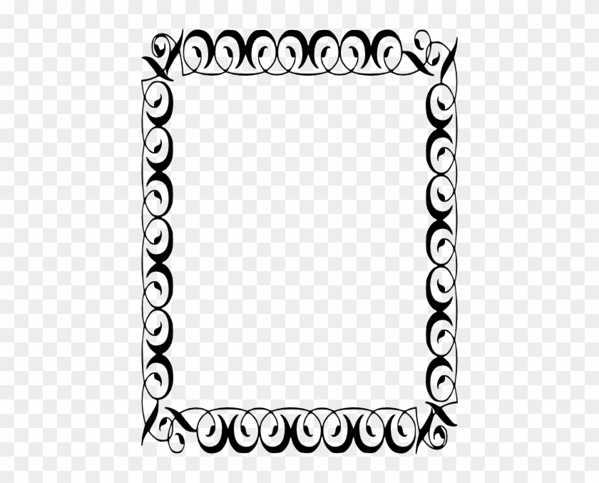 Clip Art Borders Funeral Page - Border For A Card #1239236