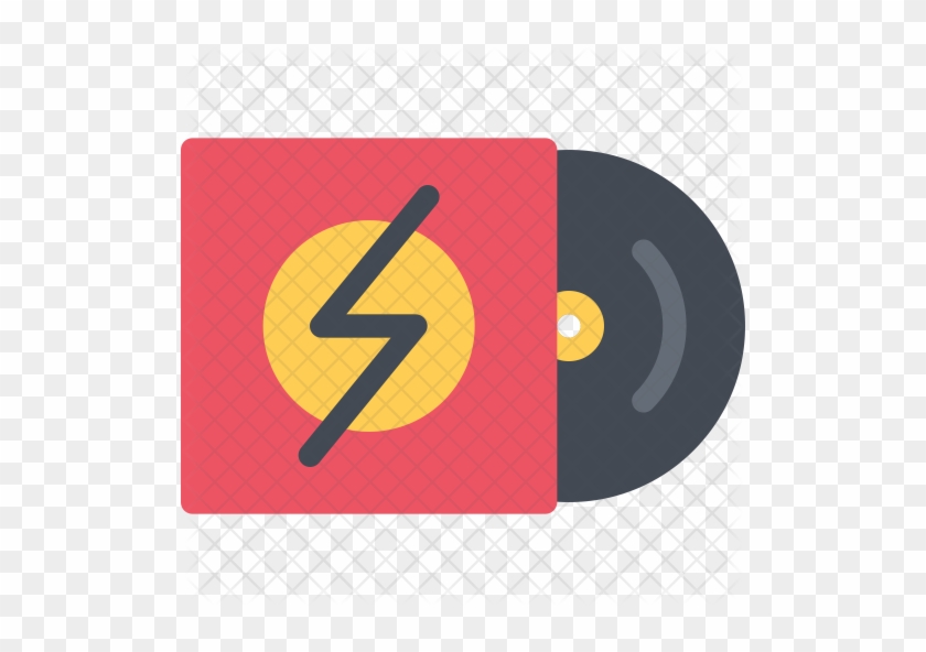 Vinyl Record Icon - Phonograph Record #1239381