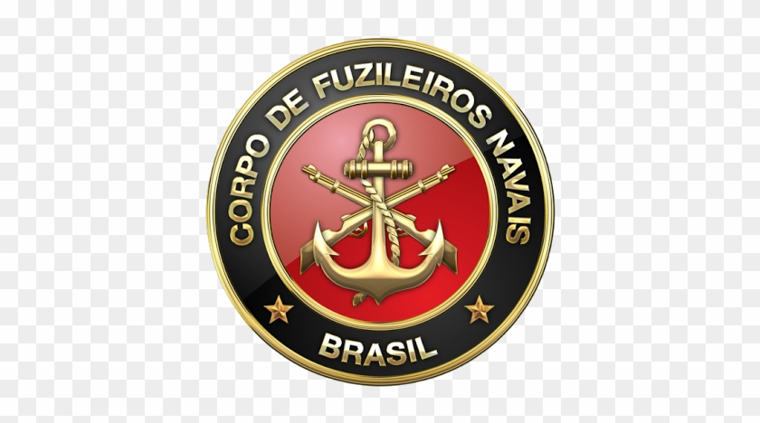 Military Insignia 3d - Simbolo Dos Fuzileiros Navais Brasileiros #1239398