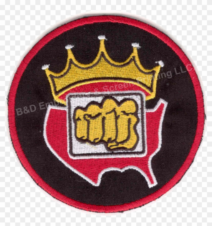 Kenpo Karate Elvis Presley Crown / Fist Patch - Kenpo Karate Elvis Presley Crown / Fist Patch #1239495