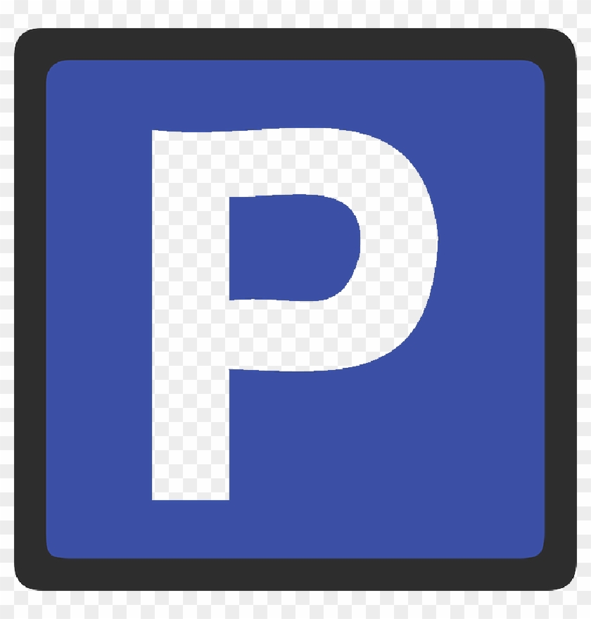 Sign, Stop, Symbol, Car, Information, Parking, Park - Park Tabelası Png #1239574