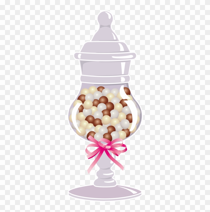 Cute Clipart ❤ Candy Jar - Baby Bottle #1239601